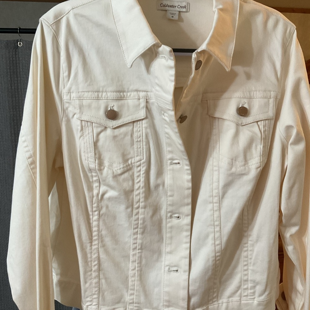 Cold water creek denim jacket